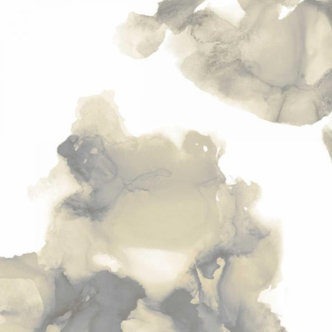 Elevate in Grey II Gold Ornate Wood Framed Art Print with Double Matting by Mitchell, Lauren