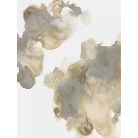 Elevate in Neutral I Black Modern Wood Framed Art Print with Double Matting by Mitchell, Lauren