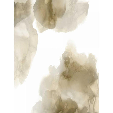 Elevate in Neutral II White Modern Wood Framed Art Print by Mitchell, Lauren