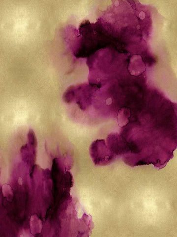 Entice I White Modern Wood Framed Art Print with Double Matting by Mitchell, Lauren