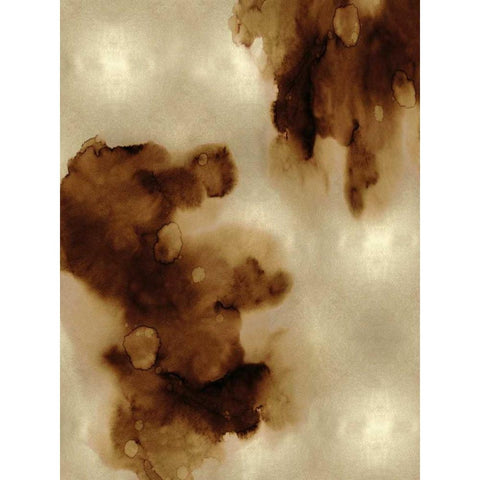 Entice in Bronze Black Modern Wood Framed Art Print by Mitchell, Lauren