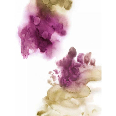 Tempting Black Modern Wood Framed Art Print by Mitchell, Lauren