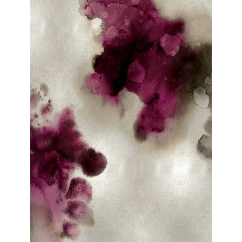 Tempting I in Silver Black Modern Wood Framed Art Print with Double Matting by Mitchell, Lauren