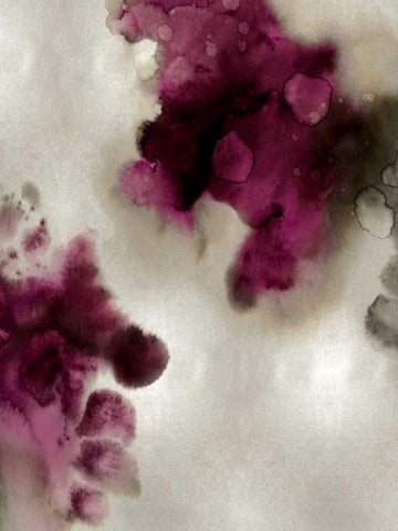 Tempting I in Silver Black Ornate Wood Framed Art Print with Double Matting by Mitchell, Lauren