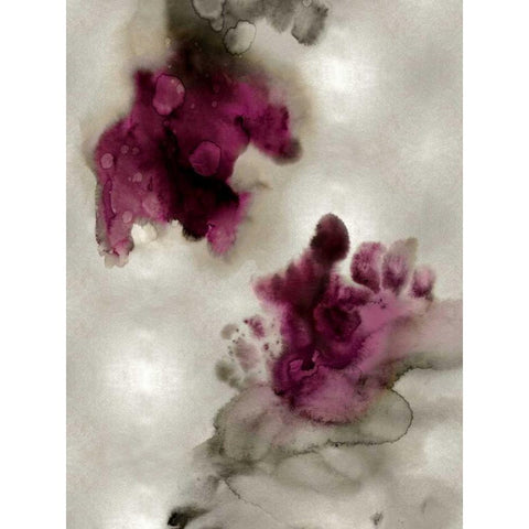 Tempting II in Silver Black Modern Wood Framed Art Print with Double Matting by Mitchell, Lauren