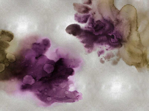 Tempting III in Silver White Modern Wood Framed Art Print with Double Matting by Mitchell, Lauren