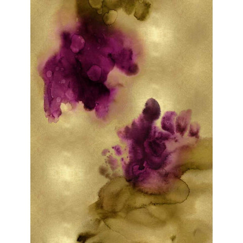 Tempting in Gold Gold Ornate Wood Framed Art Print with Double Matting by Mitchell, Lauren