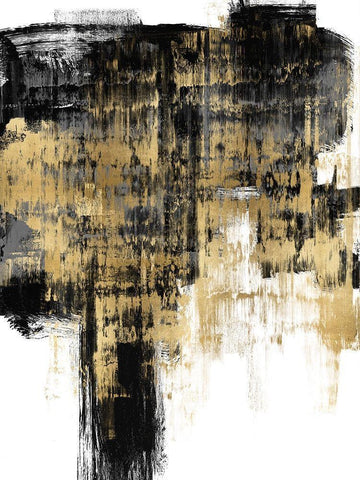 Resounding II Black Ornate Wood Framed Art Print with Double Matting by Wise, Alex