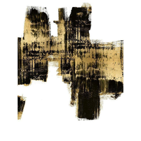 Resounding III Black Modern Wood Framed Art Print with Double Matting by Wise, Alex