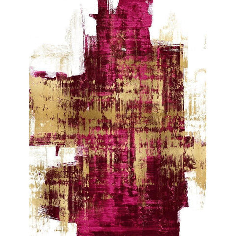 Dynamic II Gold Ornate Wood Framed Art Print with Double Matting by Wise, Alex