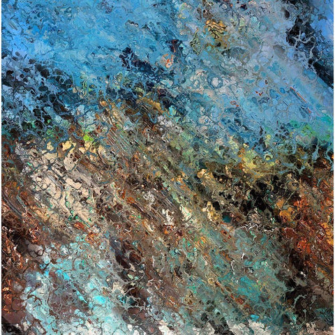A Million Poimts of Light Black Modern Wood Framed Art Print by Bolokofsky, Ronald