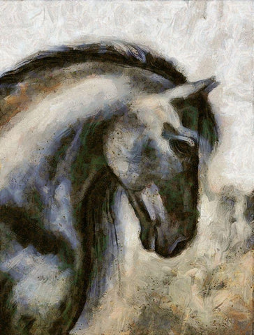 Royalty White Modern Wood Framed Art Print with Double Matting by Bolokofsky, Ronald