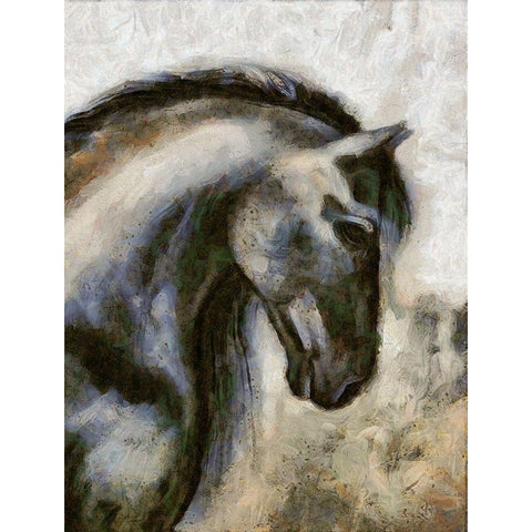 Royalty White Modern Wood Framed Art Print by Bolokofsky, Ronald