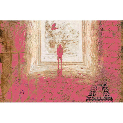 French Arts Black Modern Wood Framed Art Print with Double Matting by Bolokofsky, Ronald