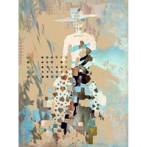 Dream Fashion I White Modern Wood Framed Art Print by Bolokofsky, Ronald