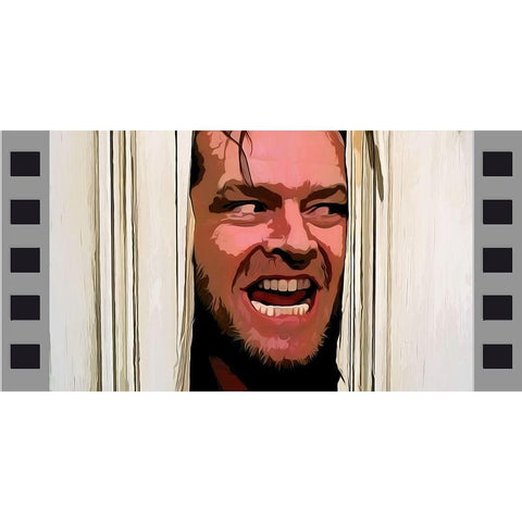 Jack Black Modern Wood Framed Art Print with Double Matting by Bolokofsky, Ronald