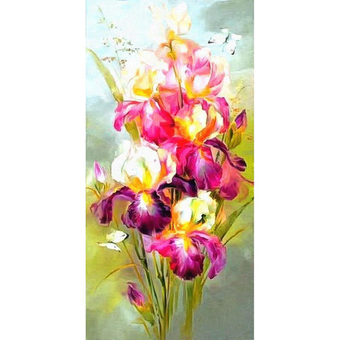 Fresh Bloom I White Modern Wood Framed Art Print by Bolokofsky, Ronald