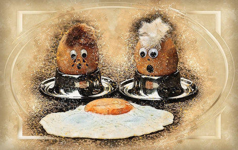 Look What Happened To Sunny Black Ornate Wood Framed Art Print with Double Matting by Bolokofsky, Ronald