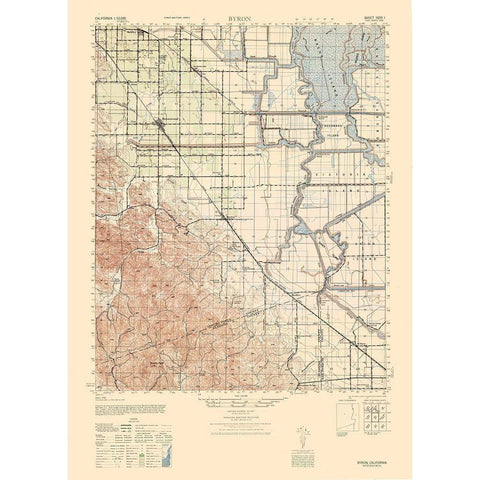 Byron Sheet - US Army  1943 Black Modern Wood Framed Art Print by US Army