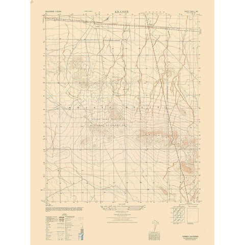 Kramer Sheet - US Army 1947 White Modern Wood Framed Art Print by US Army
