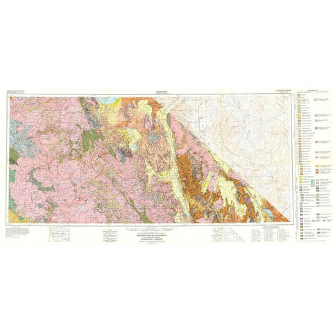 Mariposa Sheet - Strand 1961 Gold Ornate Wood Framed Art Print with Double Matting by Strand