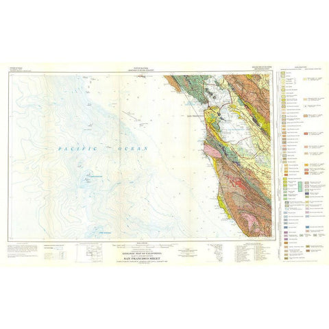 San Francisco Sheet California Mines Black Modern Wood Framed Art Print by Jennings