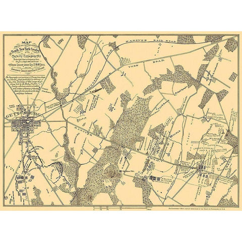 Tenth New York Cavalry - Stuart 1863 White Modern Wood Framed Art Print by Stuart