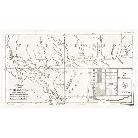 West Florida - Lodge 1772  White Modern Wood Framed Art Print by Lodge