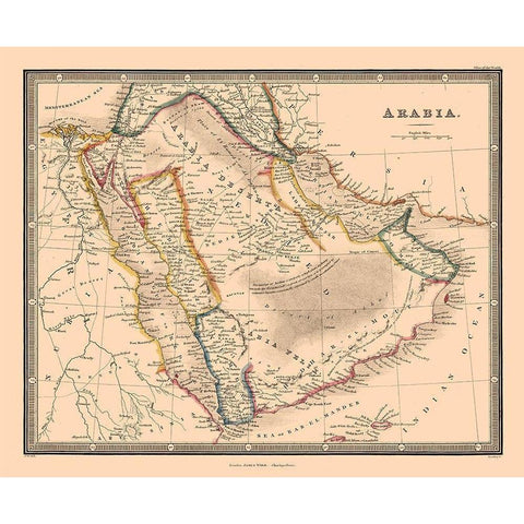 Arabia - Wylde White Modern Wood Framed Art Print by Wylde