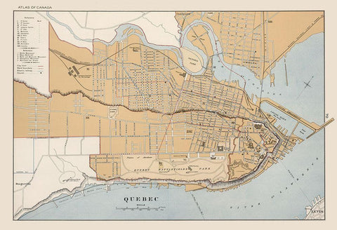 Quebec Canada - Chalifour 1915 White Modern Wood Framed Art Print with Double Matting by Chalifour