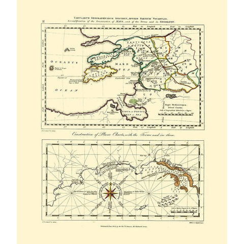 Mediterranean - Patteson 1804 Gold Ornate Wood Framed Art Print with Double Matting by Patteson