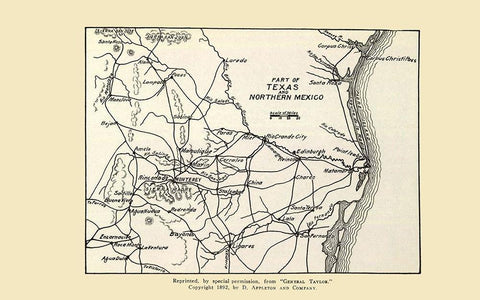 North America Northern Mexico Texas United States White Modern Wood Framed Art Print with Double Matting by Appleton