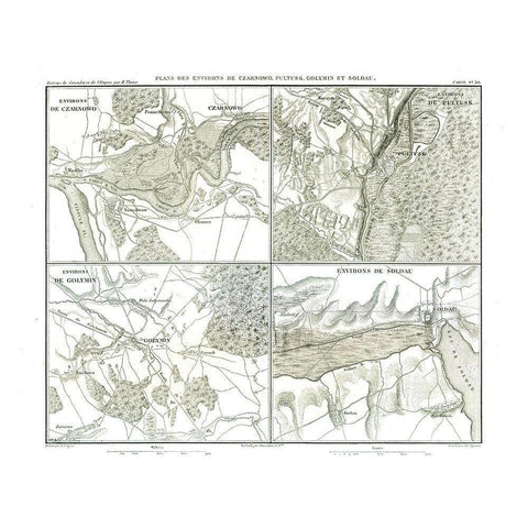 Europe Czarnowo Pultusk Golymin Soldau Poland Black Modern Wood Framed Art Print with Double Matting by Thiers