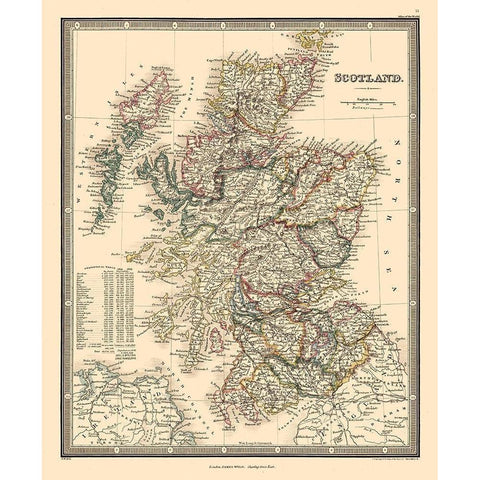 Scotland - Regions - Wyld Black Modern Wood Framed Art Print with Double Matting by Wyld