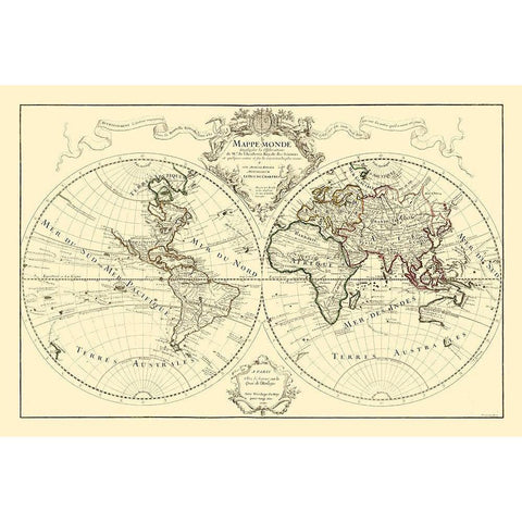 World Royal Academy Sciences - 1700 White Modern Wood Framed Art Print by Unknown