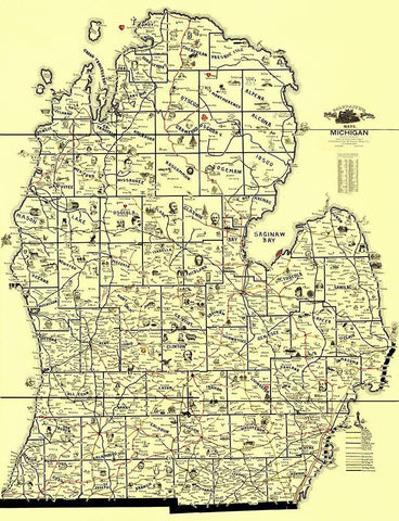 Transportation Routes - McEwen 1897 White Modern Wood Framed Art Print with Double Matting by McEwen