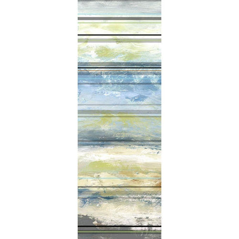 Planks I White Modern Wood Framed Art Print by Brey