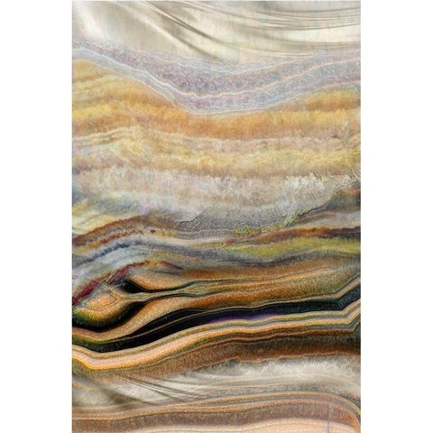 Coastal Wind Earth White Modern Wood Framed Art Print by Franklin