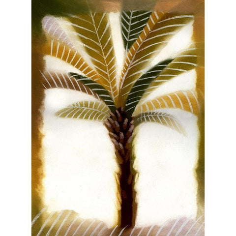 Bahama Breeze I White Modern Wood Framed Art Print by Scott