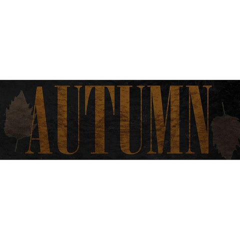 Autumn Black Modern Wood Framed Art Print with Double Matting by Phillip, Jamie