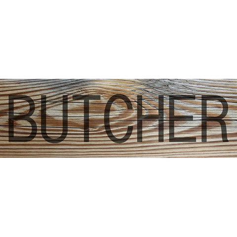 Butcher Gold Ornate Wood Framed Art Print with Double Matting by Phillip, Jamie