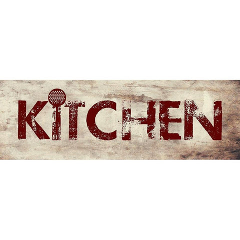 Kitchen Black Modern Wood Framed Art Print with Double Matting by Phillip, Jamie