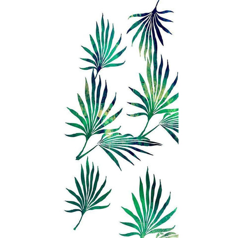 Wild Tropics 2 Black Modern Wood Framed Art Print with Double Matting by Phillip, Jamie