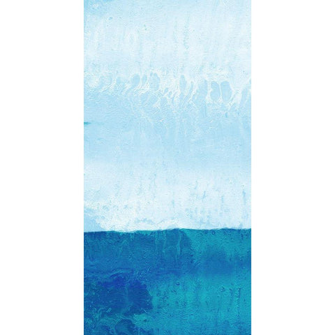 Pasific Ocean 1 White Modern Wood Framed Art Print by Phillip, Jamie