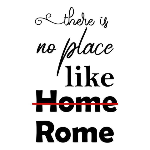 Rome Black Modern Wood Framed Art Print with Double Matting by Phillip, Jamie