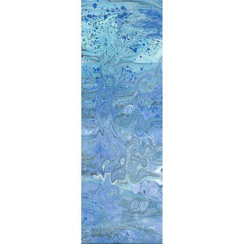 Placid Monent 1 White Modern Wood Framed Art Print by Phillip, Jamie