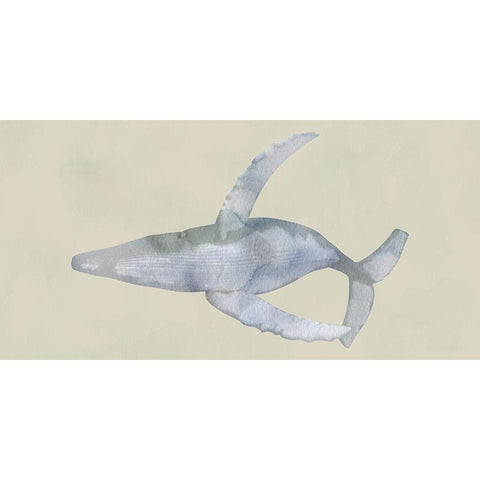 Whale Whale Whale 2 Black Modern Wood Framed Art Print by Phillip, Jamie