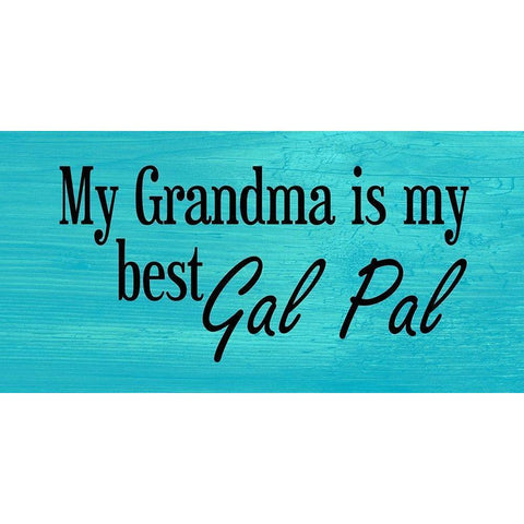 Grandmother Black Modern Wood Framed Art Print by Phillip, Jamie
