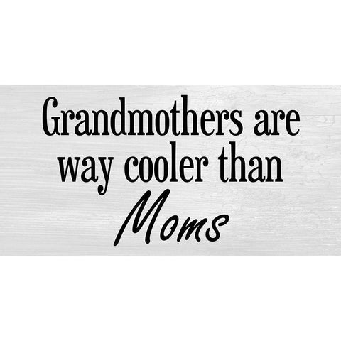 Grandmother 2 Black Modern Wood Framed Art Print with Double Matting by Phillip, Jamie