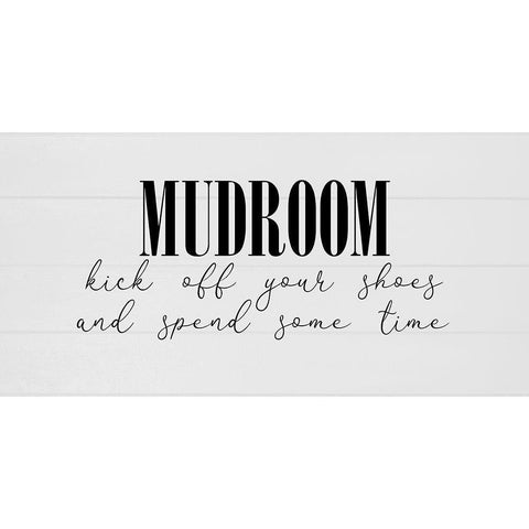 Mudroom 2 White Modern Wood Framed Art Print by Phillip, Jamie